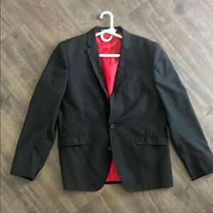 Black Blazer with Red Lining